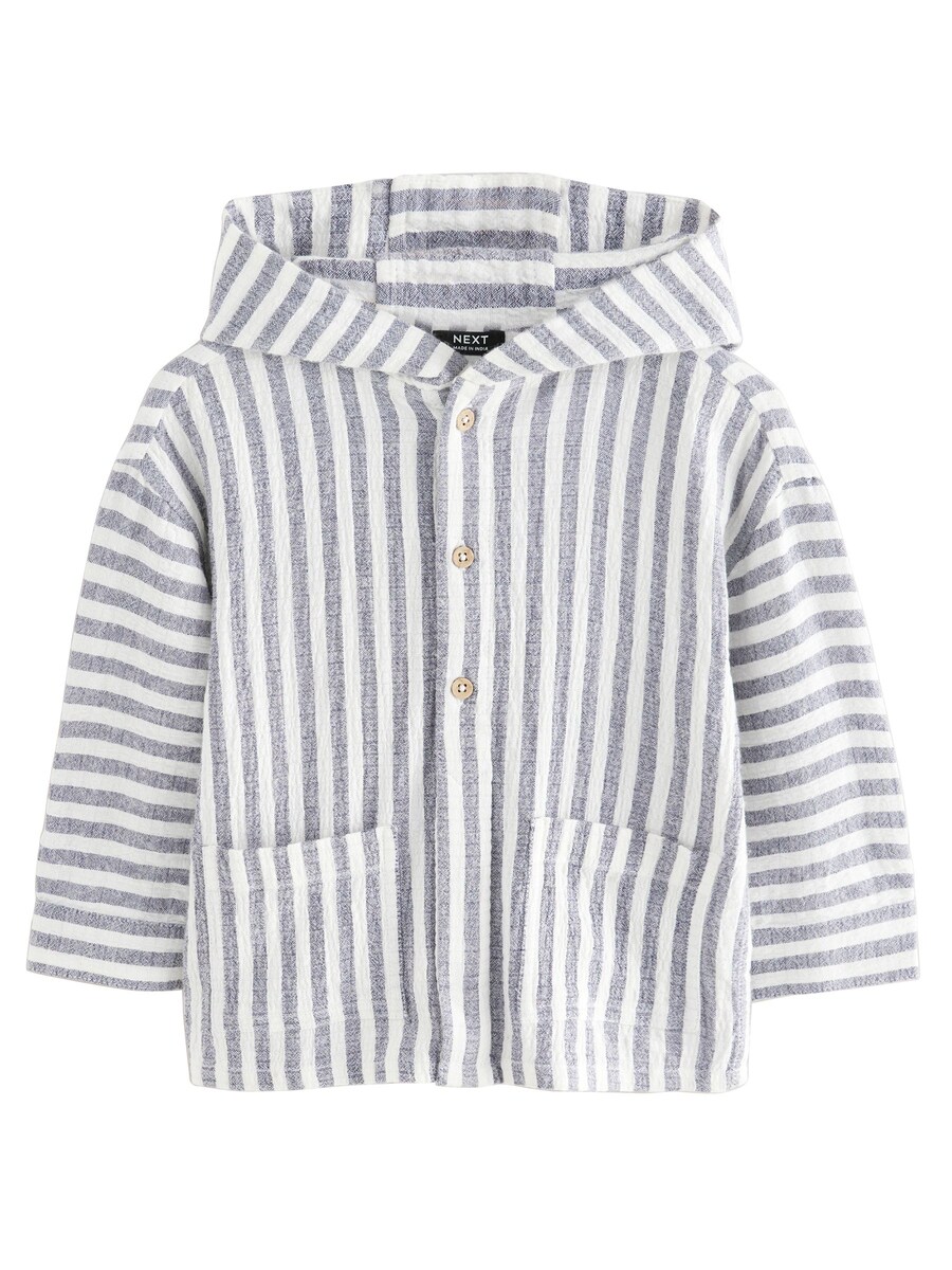

Рубашка Next, цвет Grey/White