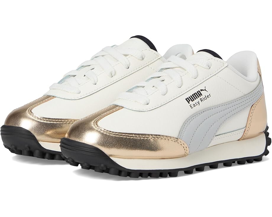 

Кроссовки PUMA Kids Easy Rider, цвет Warm White/Puma Gold/Glacial Gray/Puma Black