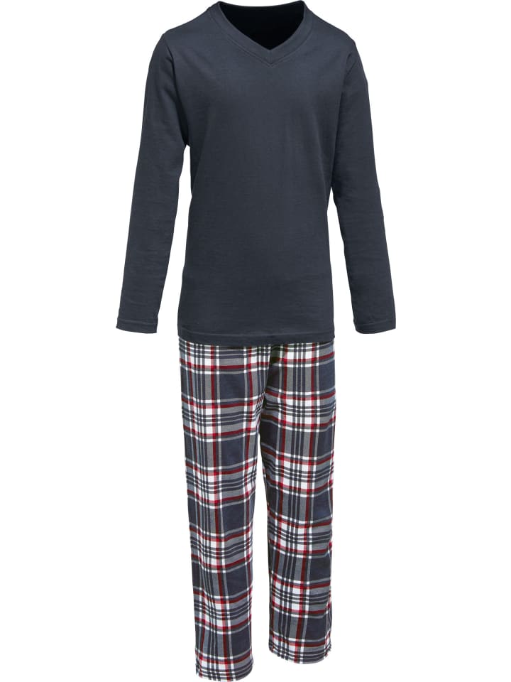 

Erwin Müller Детская пижама из трикотажа, антрацитового цвета