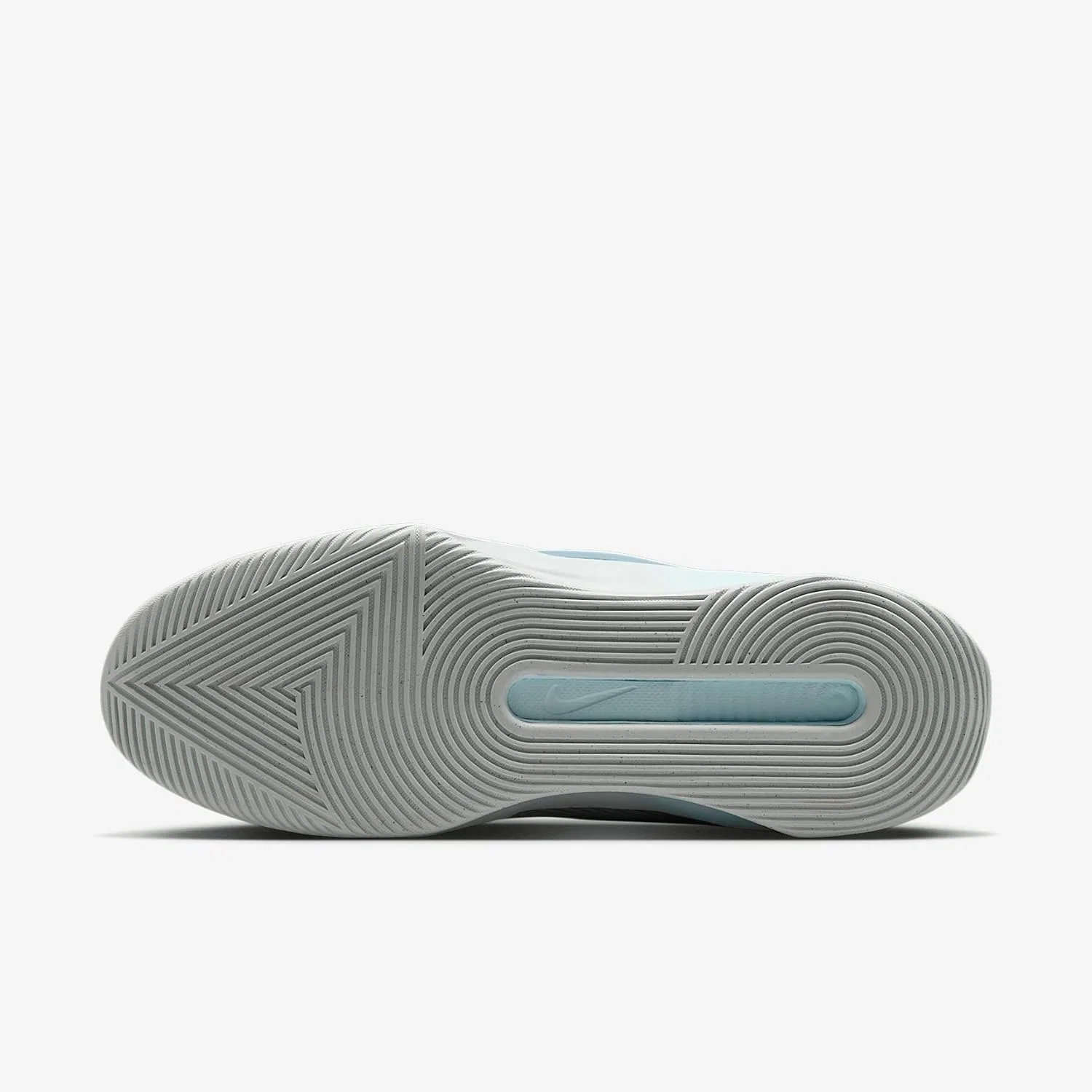 Кроссовки Nike унисекс GT Jump Academy на шнуровке, Pure Platinum Glacier Blue Light Lemon Twist Medium Ash — фото 2
