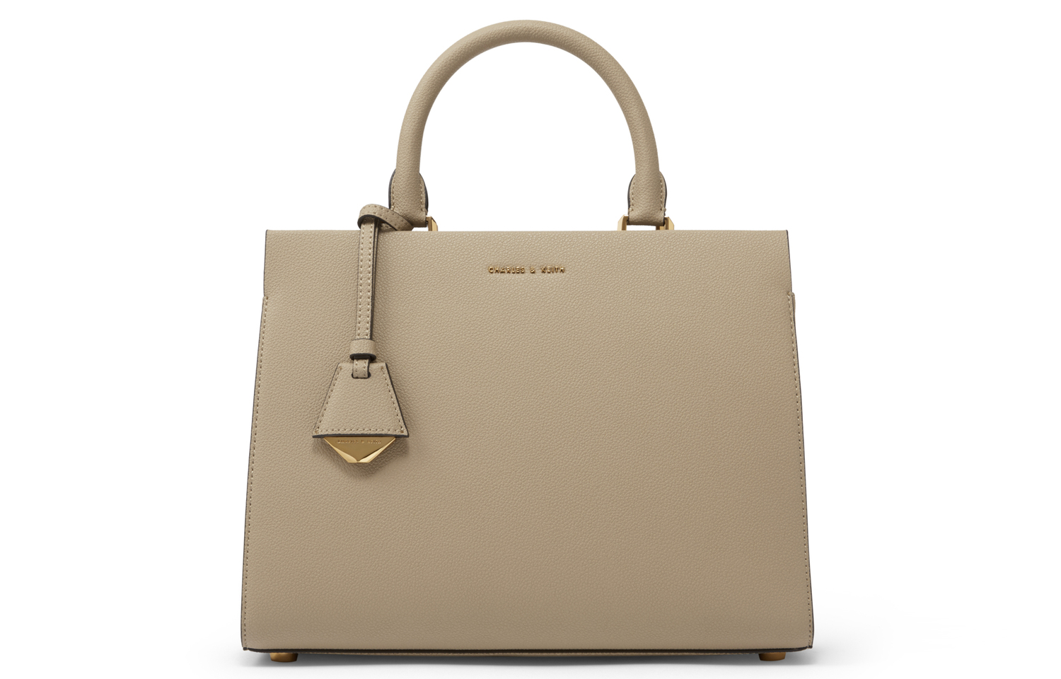 

CHARLES&KEITH Маленькая сумка ПУ СК, Sand Sand