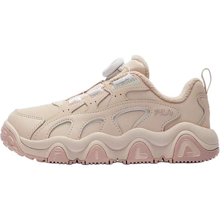 

Детские баскетбольные кроссовки low top с технологией BOA, противоскользящие, с антиударной амортизацией, цвет flesh FILA KIDS, Flesh