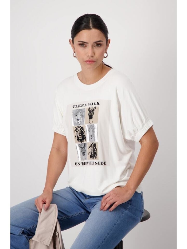 

Футболка monari T-Shirt, цвет off-white