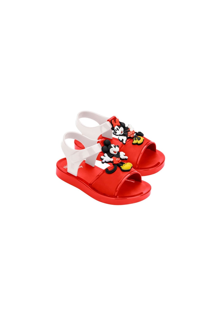 Сандалии MELISSA The Mini Melissa Play x Mickey And Minnie, красный — фото 3
