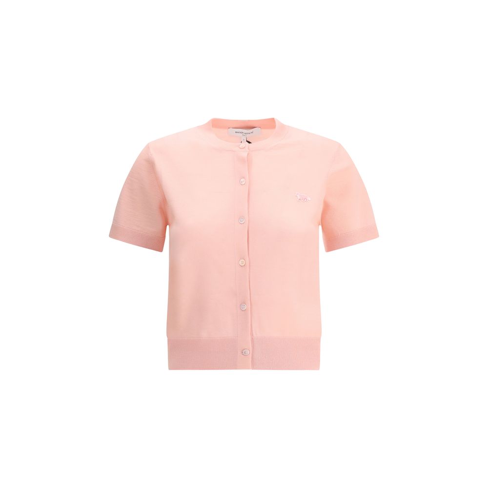 

Кардиган Baby Fox с короткими рукавами Maison Kitsuné, мультиколор