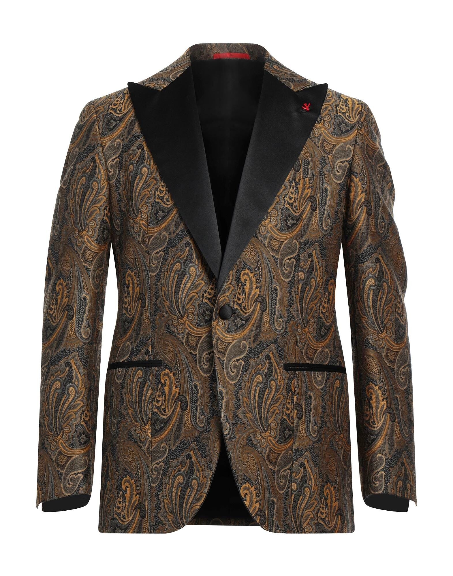 

Блейзер Isaia, желто-оранжевый