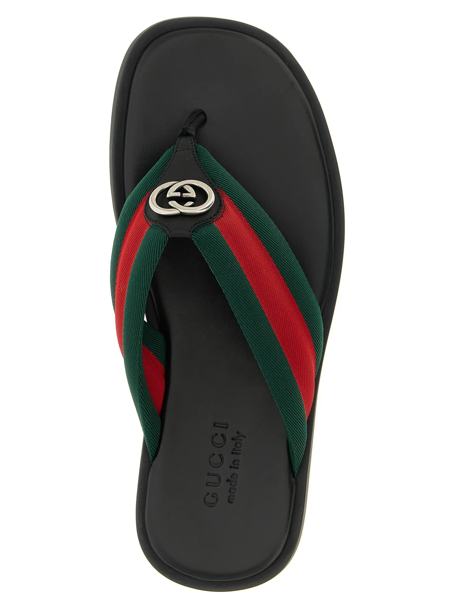 Сандалии 'Incrocio GG' GUCCI, мультиколор — фото 4