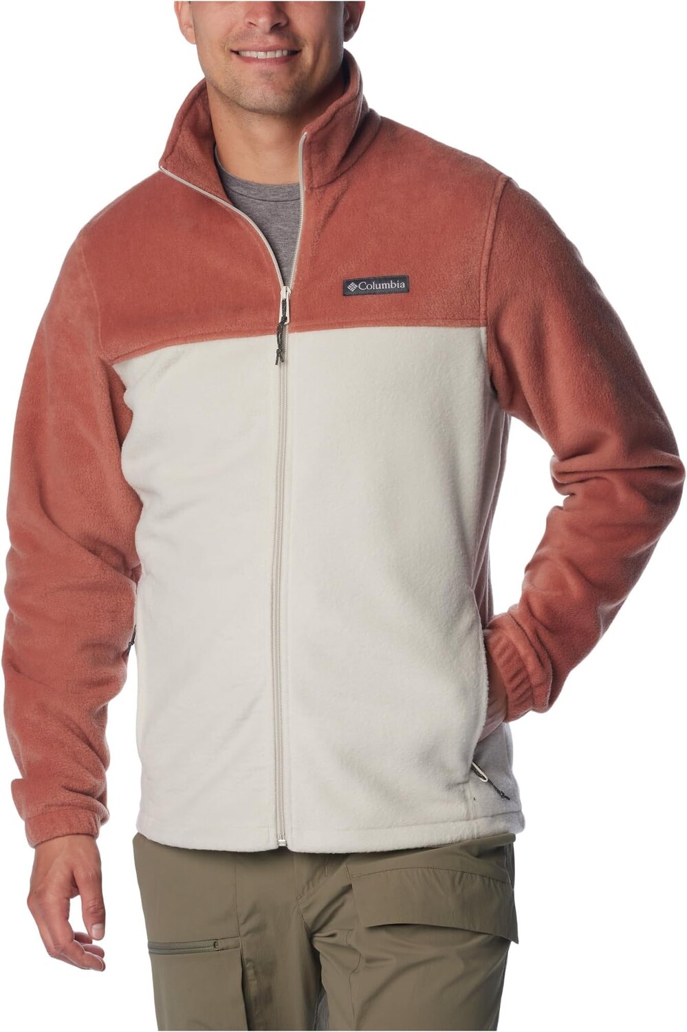 

Толстовка Columbia Steens Mountain Full Zip 2.0, цвет Auburn/Dark Stone