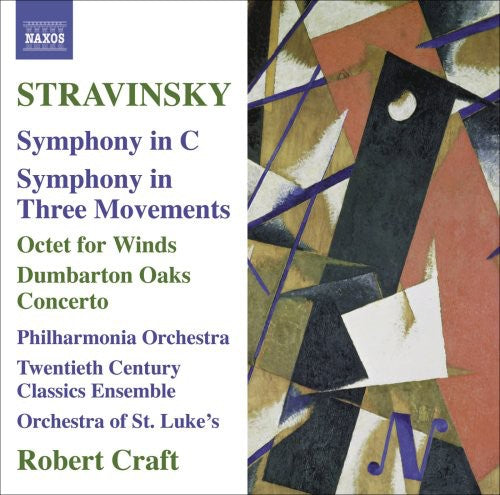 

CD диск Stravinsky / Twentieth Century Ens / Pao / Craft: Symphony in C / Symphony in Three Movements