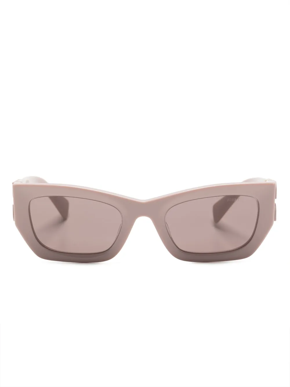 

Солнцезащитные очки Runway Miu Miu Eyewear, розовый
