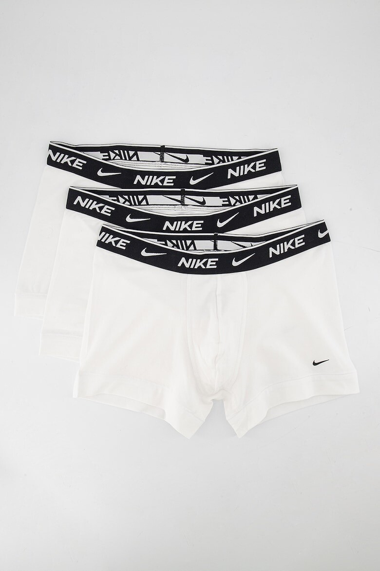 

Боксеры с логотипом - 3 пары Nike, белый