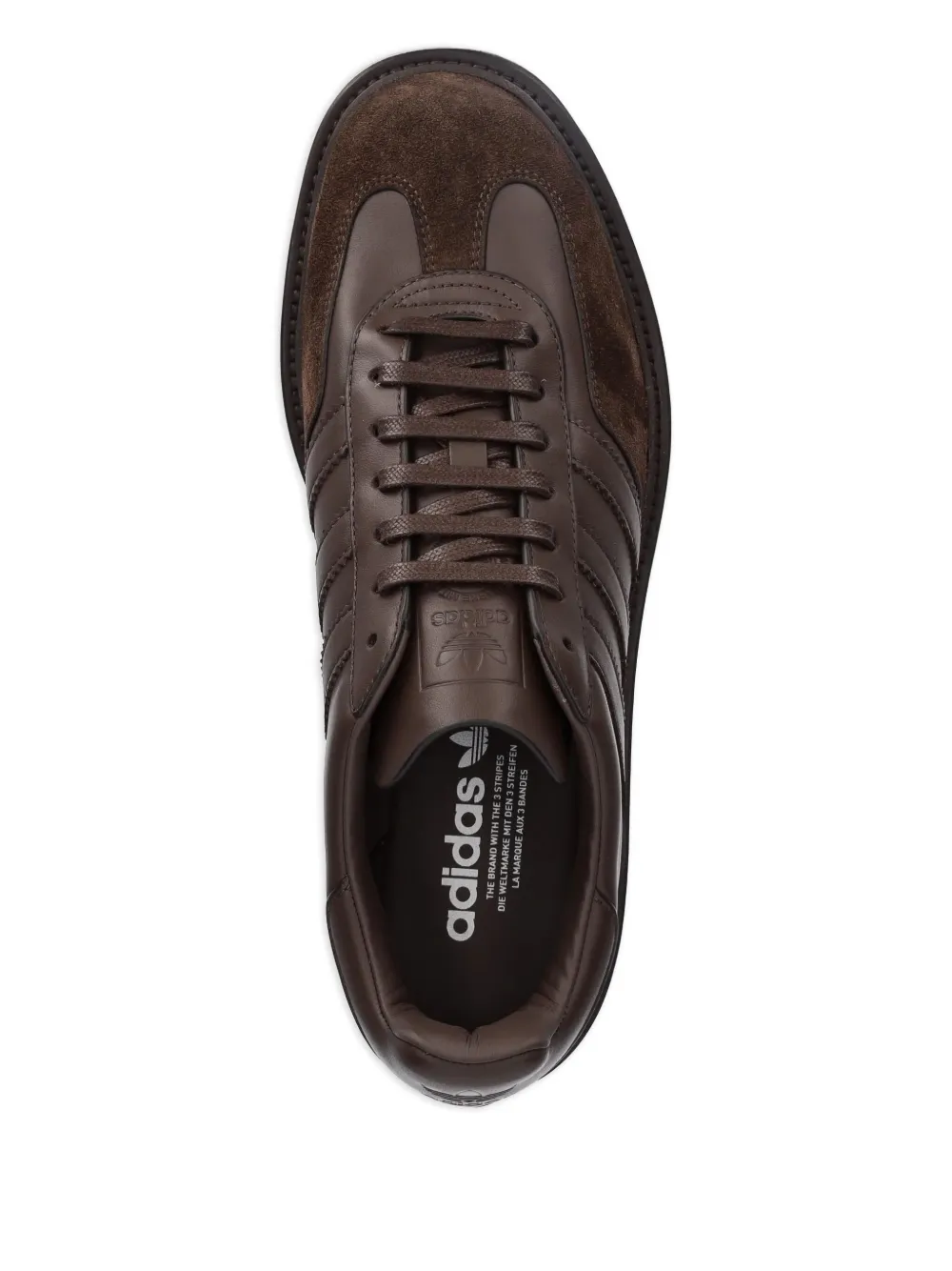 Кроссовки Gazelle для дома Adidas, коричневый — фото 3