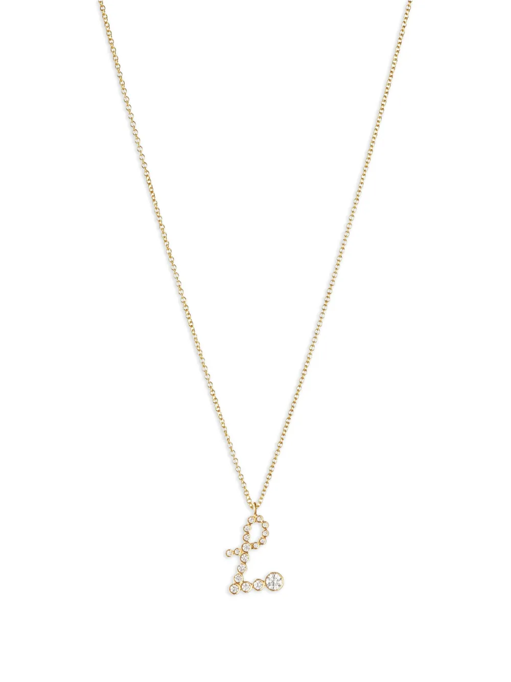 

Колье Soprano L из переработанного желтого золота с бриллиантами Sophie Bille Brahe