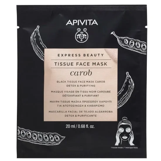 

Apivita Express Тканевая маска из рожкового дерева
