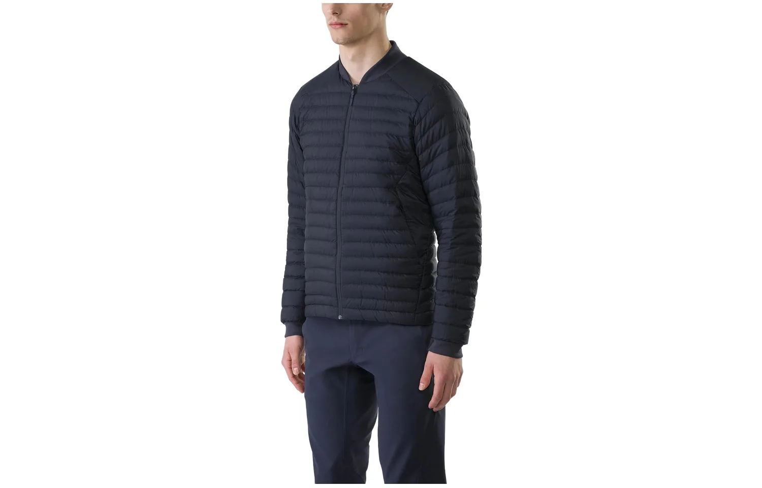 Куртка мужская с воротником стойкой Arcteryx, Dark Marine Blue/Dark Navy