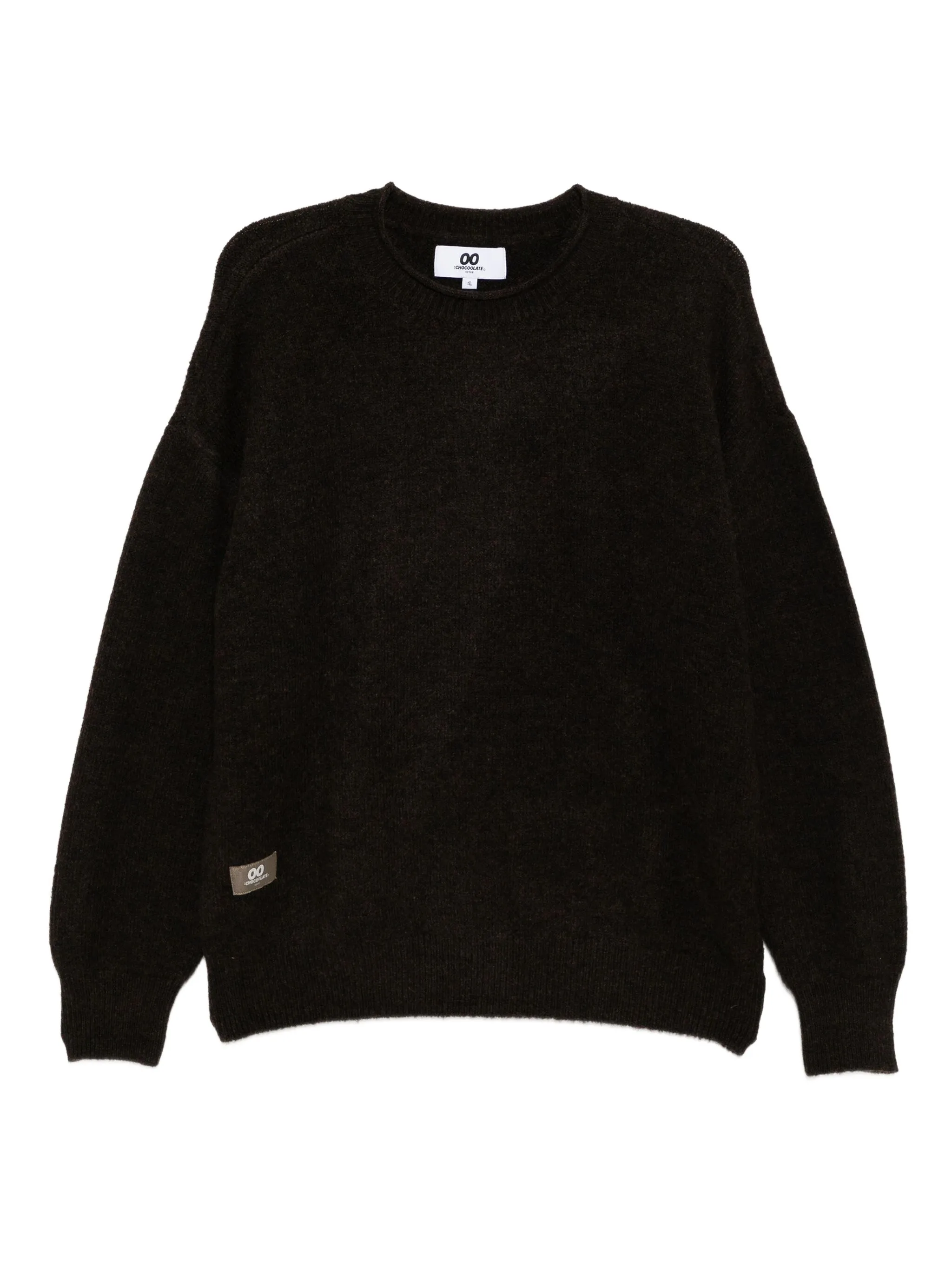 

Джемпер с нашивкой-логотипом Chocoolate, коричневый