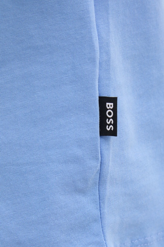 

Хлопковая футболка Boss, синий