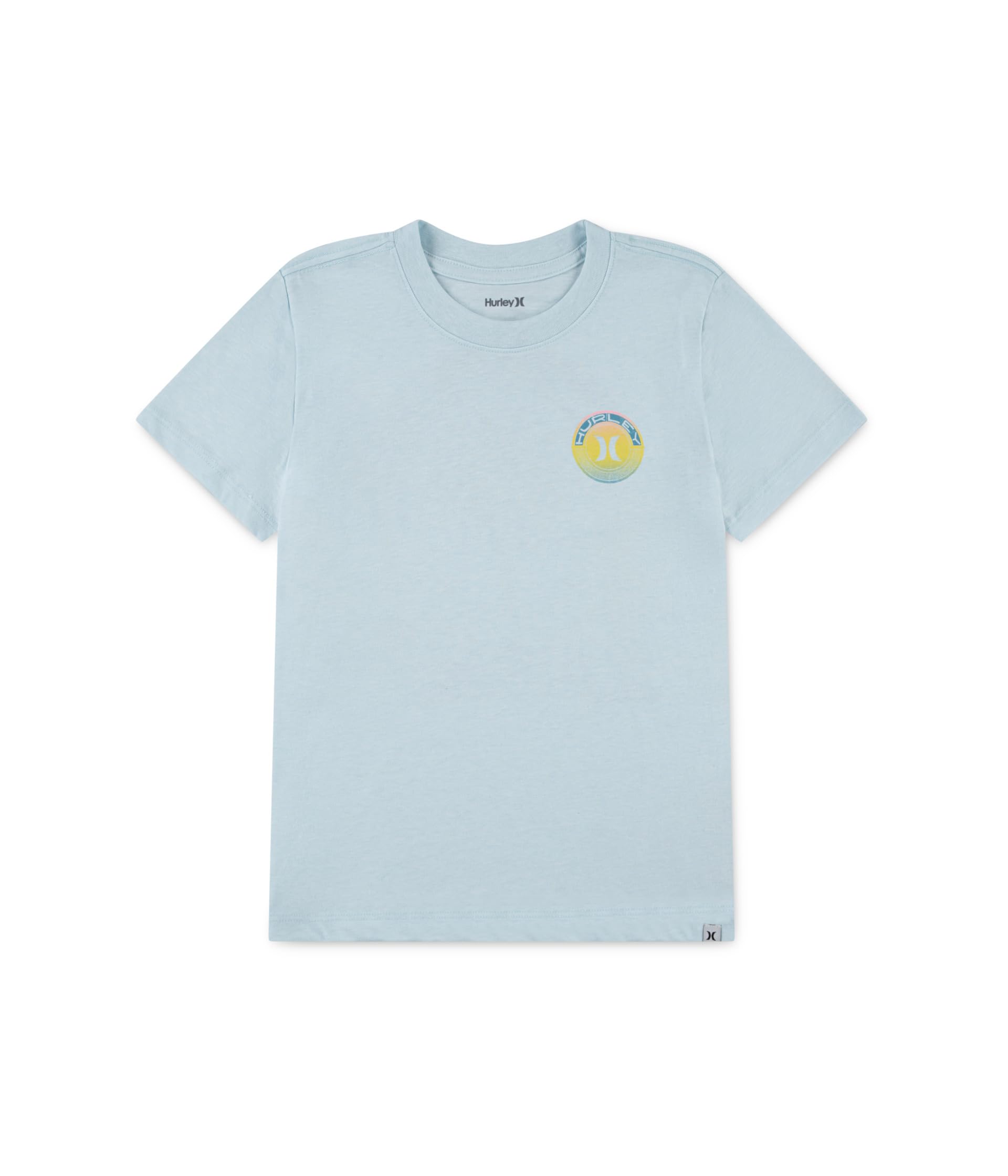 

Футболка Hurley Kids Retrograde Graphic T-Shirt, цвет Blue Cloud Heather