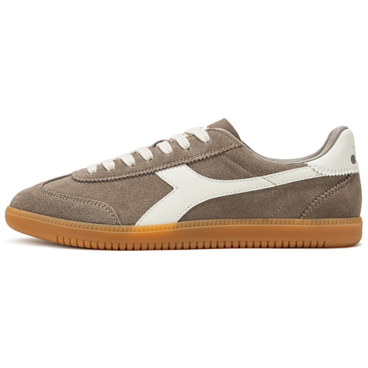 

Кроссовки diadora Skateboarding Shoes Unisex Low-top White, серый
