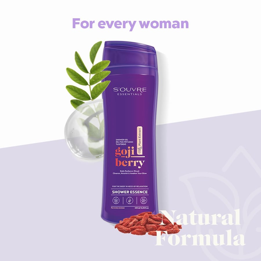 Женский гель для душа - SHOWER ESSENCE - ягоды годжи Revolution — фото 2