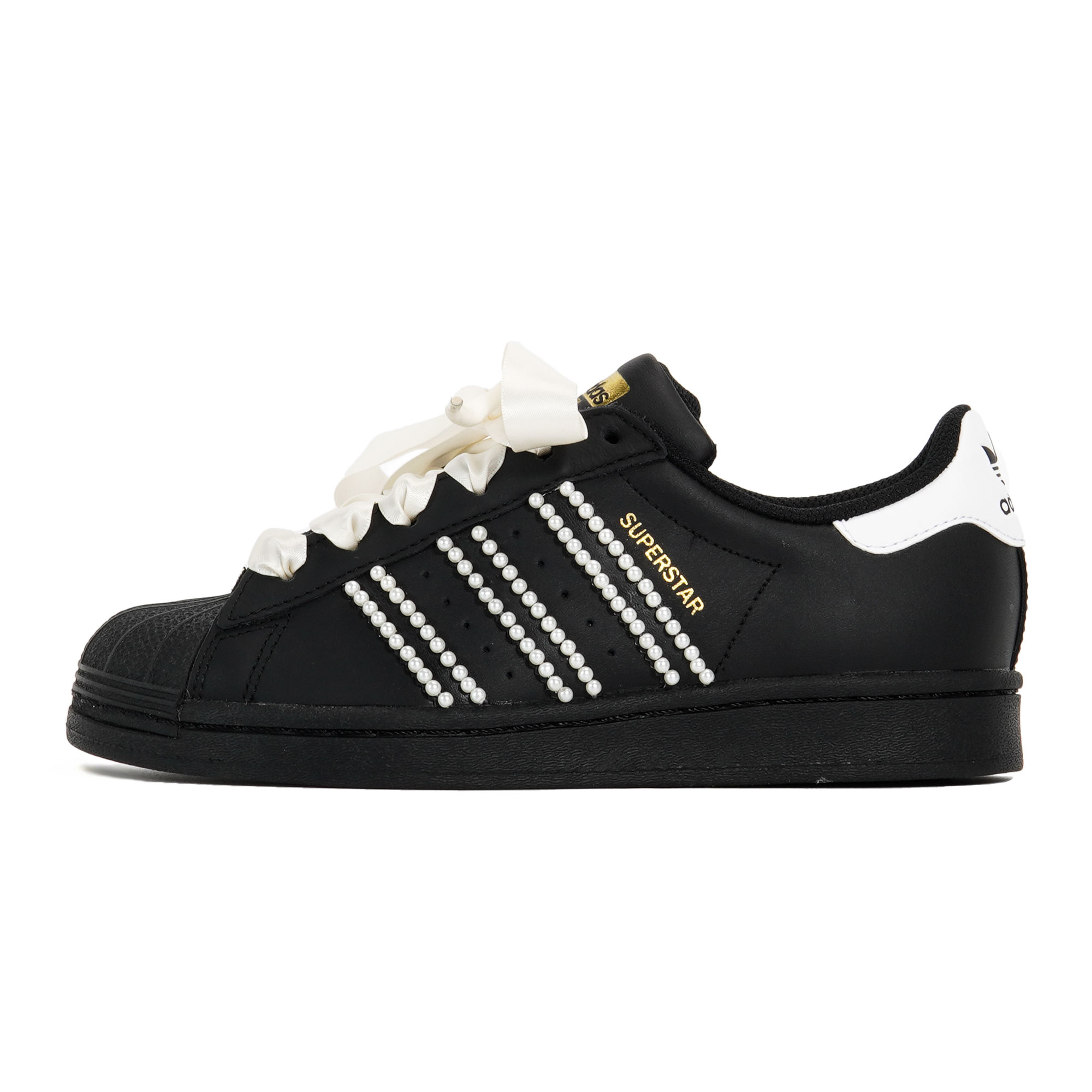 

Кроссовки Adidas Originals Superstar J Kids' Skateboarding Shoes Grade School, черный