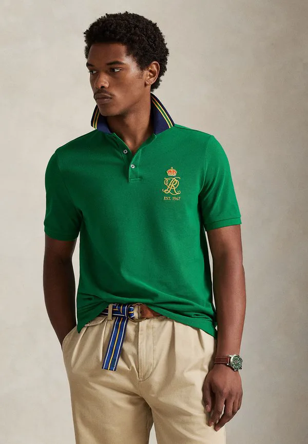 Классическая рубашка поло с гербом Polo Ralph Lauren, Hillside Green