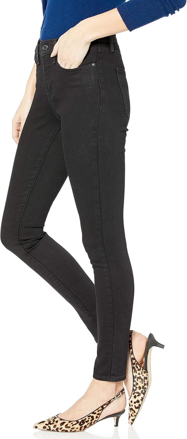 Женские облегающие джинсы Levi's 311 (также доступны в размере Plus), Soft Black — фото 3