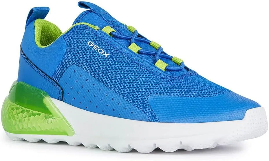 Кроссовки Geox Boys' J Activart Illuminus, Blue — фото 3