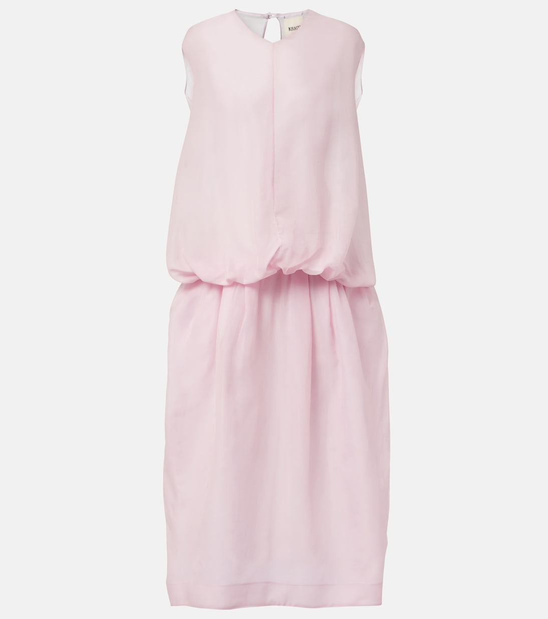 

Платье миди из шелковой органзы Noah Khaite, Peony