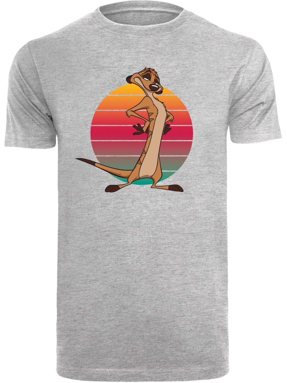 

Футболка F4Nt4Stic Disney König der Löwen Timon, пестрый серый