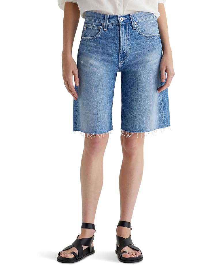 

Шорты AG Jeans Hattie High Rise Barrel Shorts, цвет 17 Years Divergent