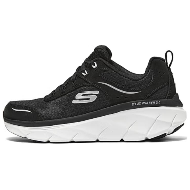 

Кроссовки для бега Go Walk Massage Fit женские с низким верхом, черные/белые Skechers