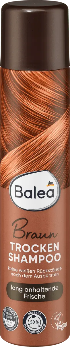 

Сухой шампунь Коричневый 200мл Balea
