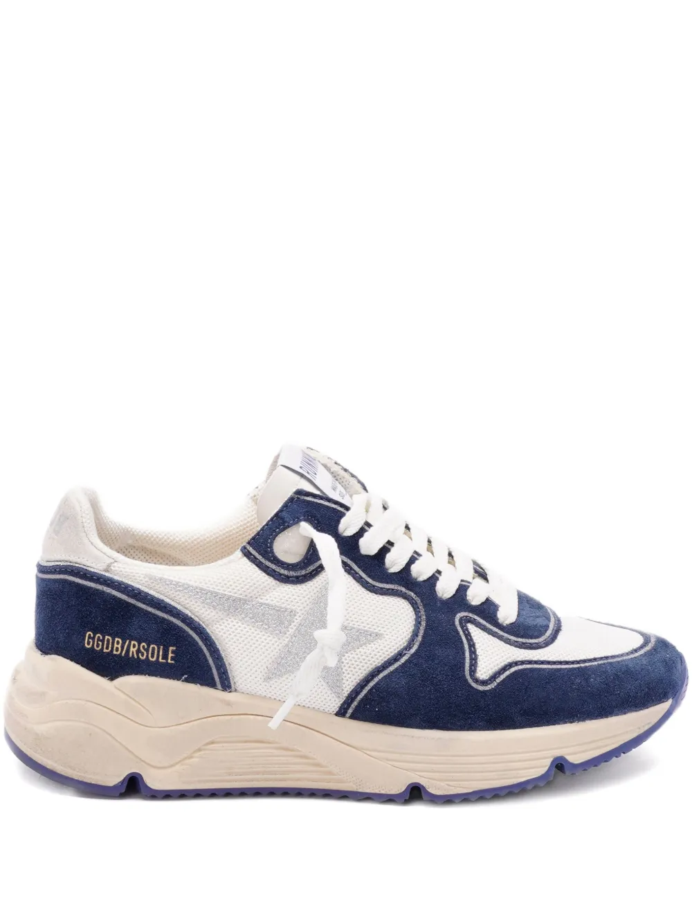 Кроссовки Running Sole с сетчатыми вставками GOLDEN GOOSE, белый