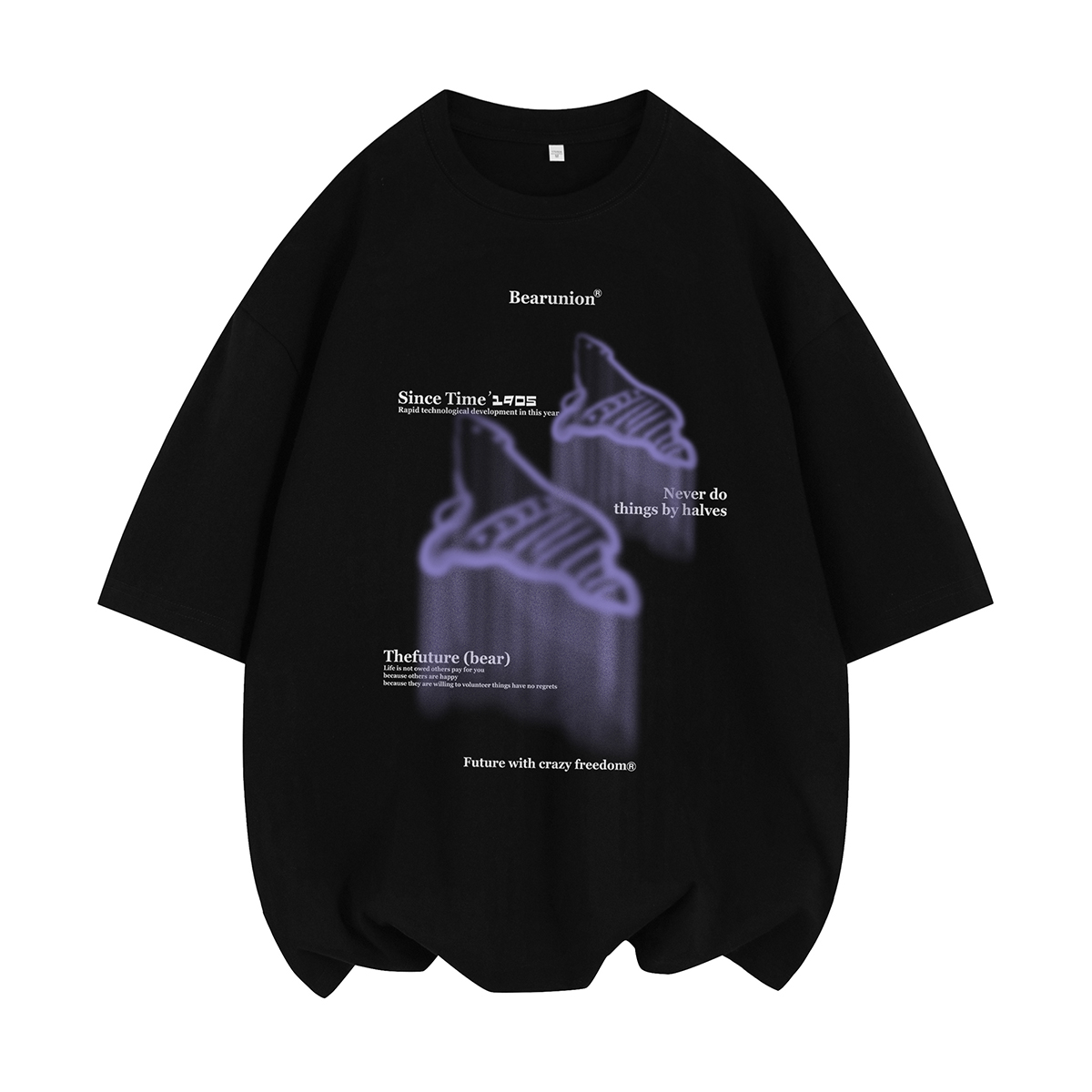 

Футболка Unisex BEAR UNION, белая