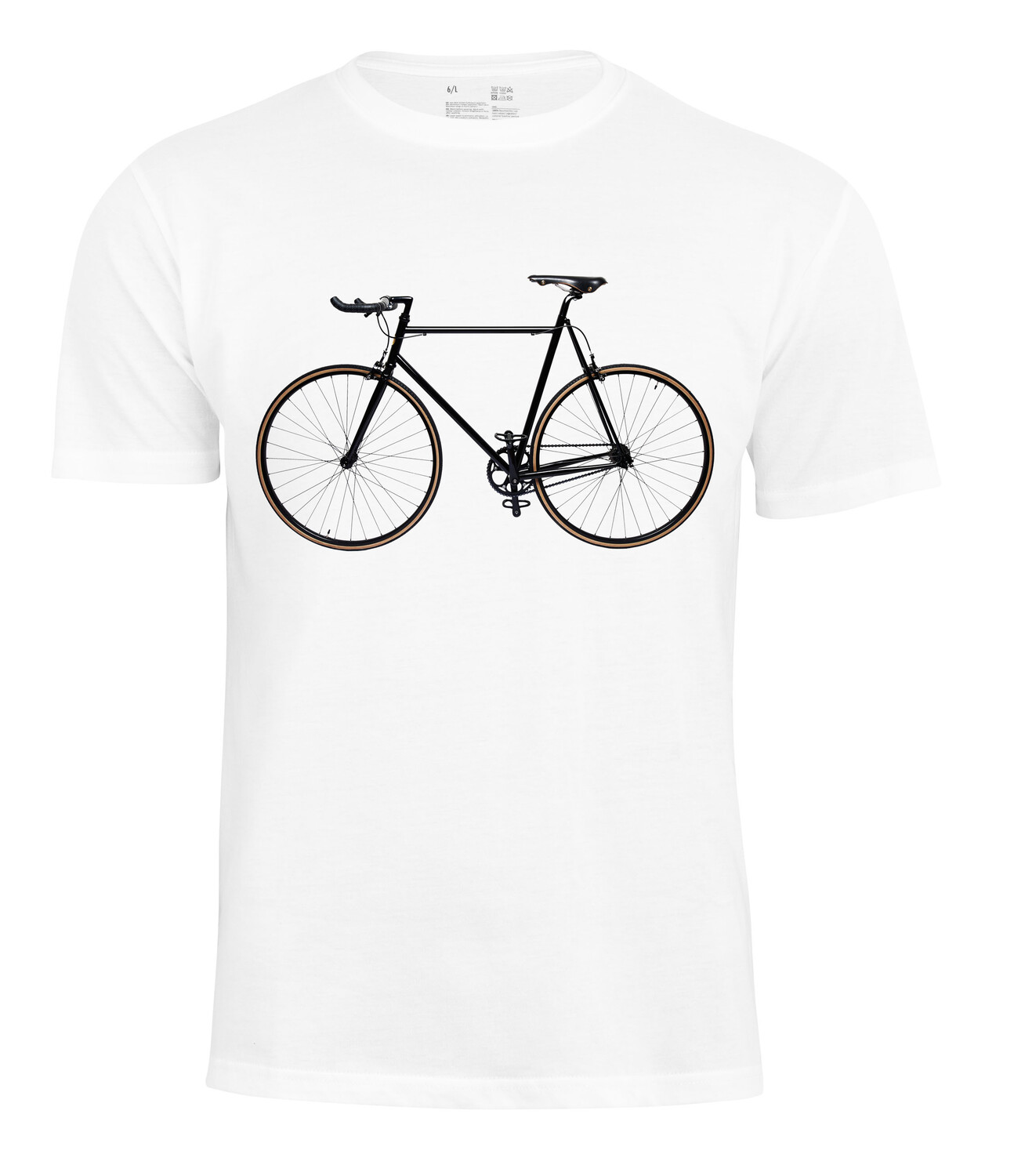 

Футболка Cotton Prime Bike Fahrrad, белый