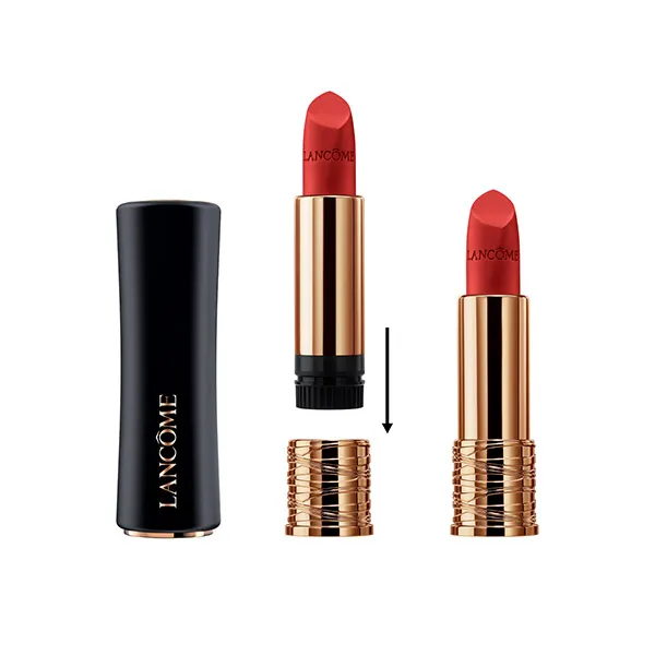 Запасной картридж для губной помады с ультраматовым финишем L'absolu Rouge Drama Matte Lancôme, цвет french rendez vous — фото 2