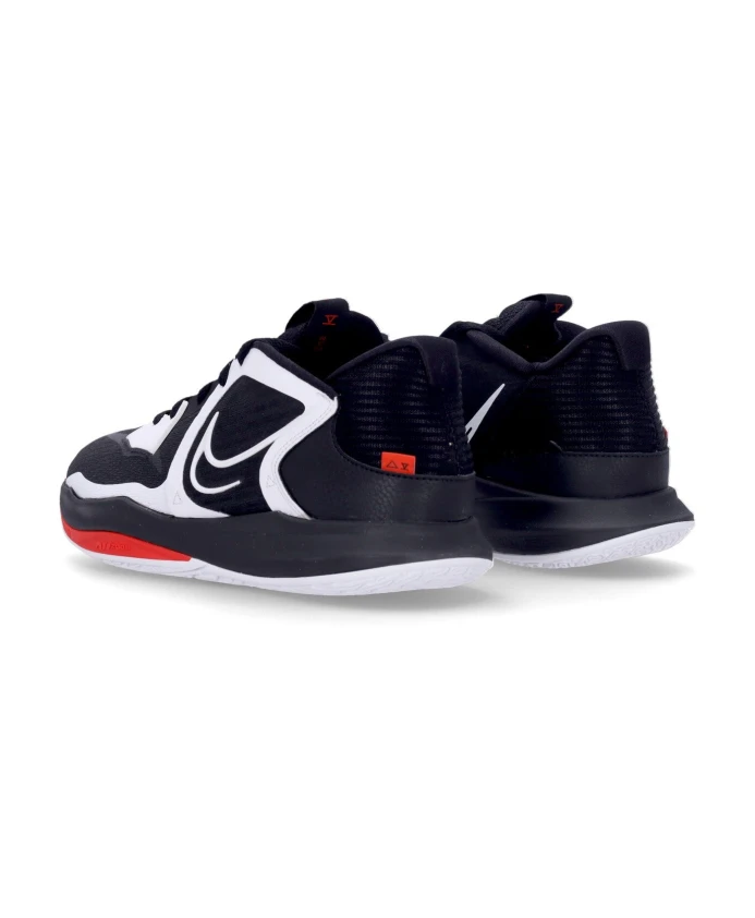 Баскетбольные кроссовки Kyrie Low 5, черно-бело-красные. Nike, черный — фото 4