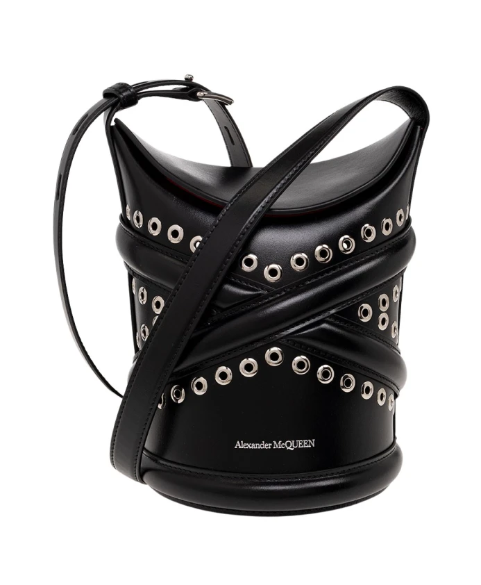 

Сумка через плечо The Curve Alexander Mcqueen, черный