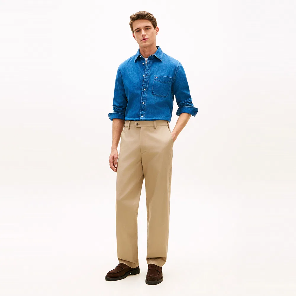 Мужские чиносы Murray Heritage бежевого цвета от Tommy Hilfiger