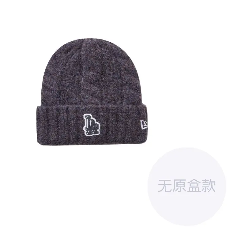 

New Era Шерстяная акриловая нейлоновая шапка унисекс разноцветная, Brown
