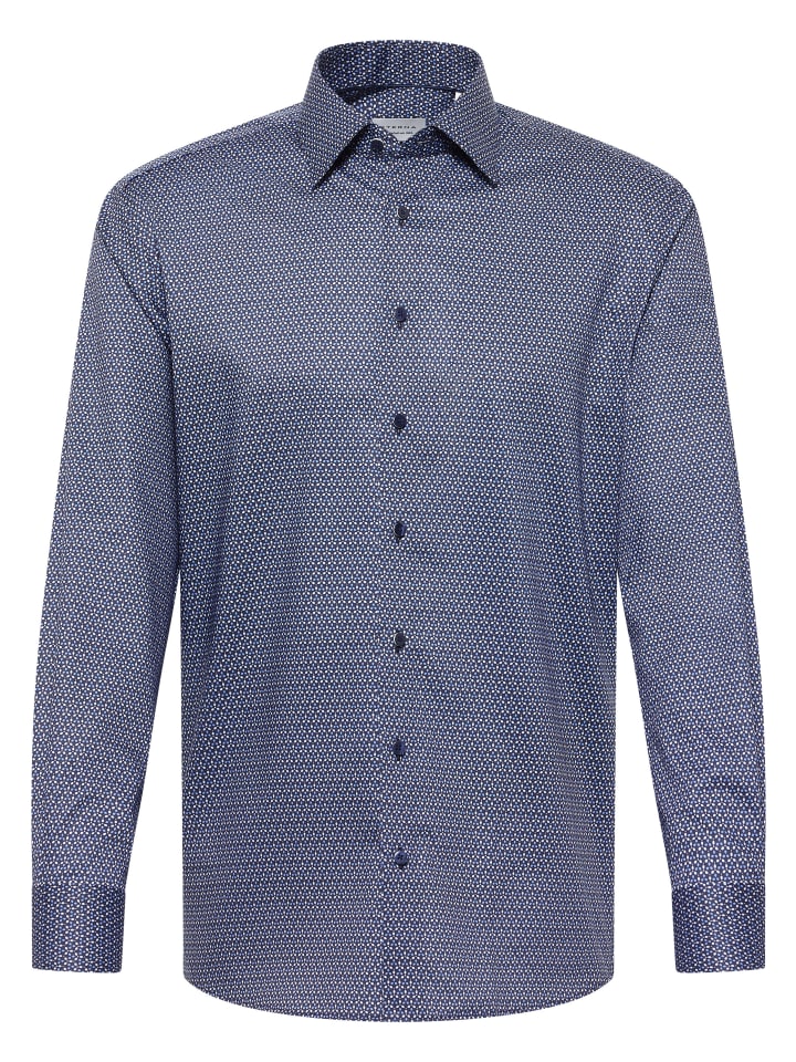 

Eterna Рубашка MODERN FIT темно-синего цвета