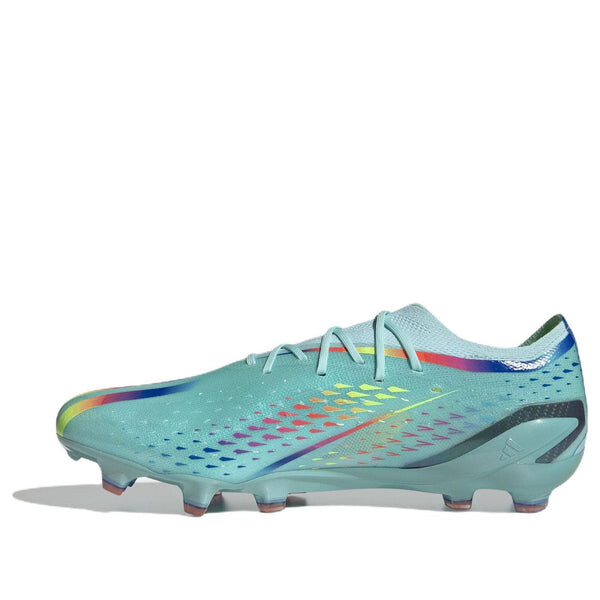

Кроссовки x speedportal.1 fg 'al rihla pack clear aqua' Adidas, синий