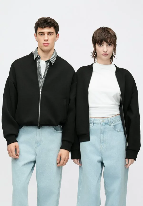 

Универсальная толстовка на молнии свободного кроя в стиле «дайвинг». Yourturn, Black, Черный, Универсальная толстовка на молнии свободного кроя в стиле «дайвинг». Yourturn, Black