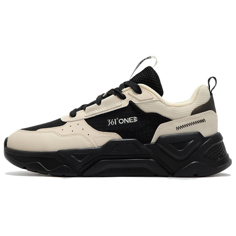 

Женские кроссовки Lifestyle Low-Top Obsidian Black / Dune White 361°