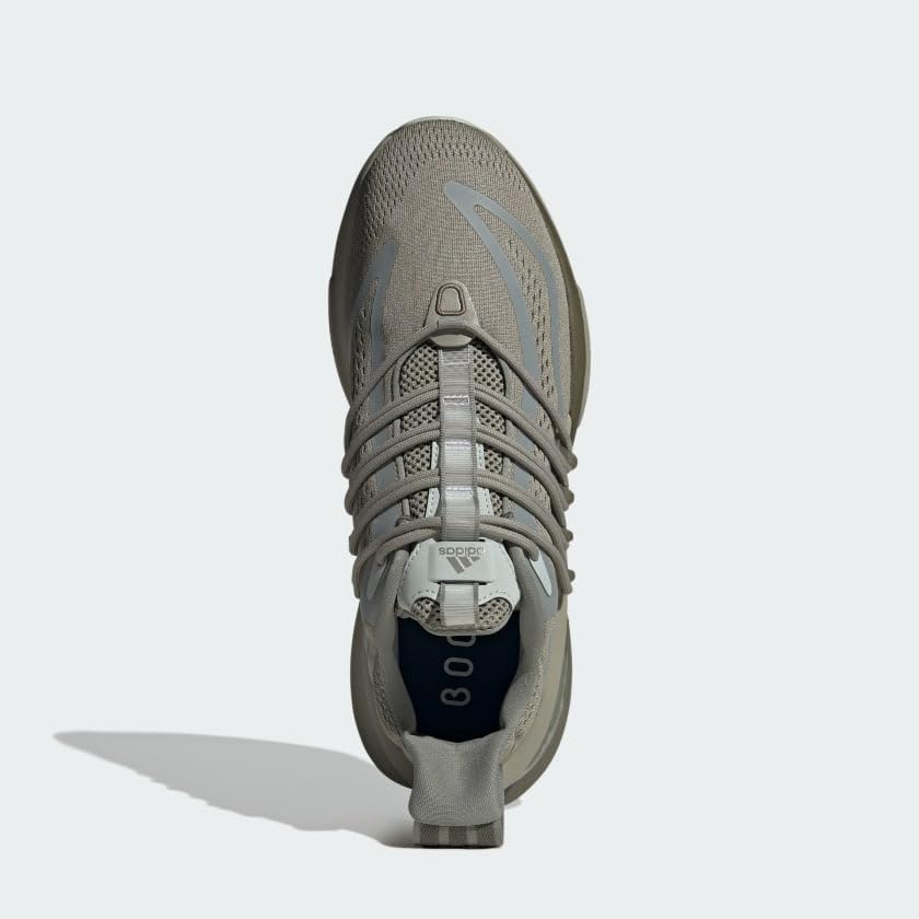 Мужские беговые кроссовки adidas W Ult 5 Pk Tw P, серебряный/оливковый — фото 2