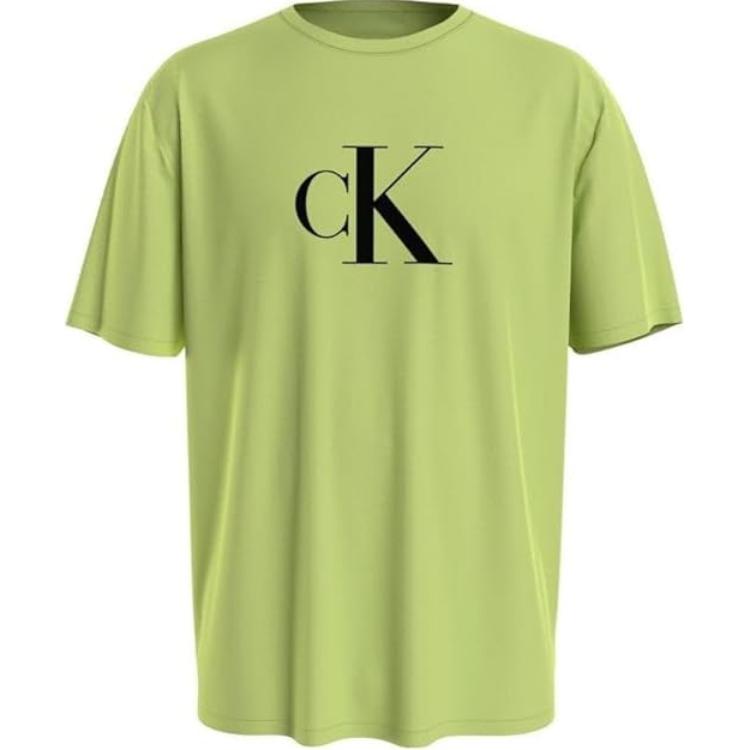 Calvin Klein Футболка мужская зеленая — фото 2
