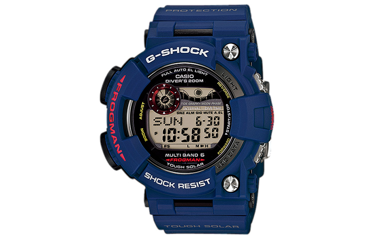 

CASIO Часы Men MASTER OF G-SEA Series Silver Watch GWF-1000NV-2JF