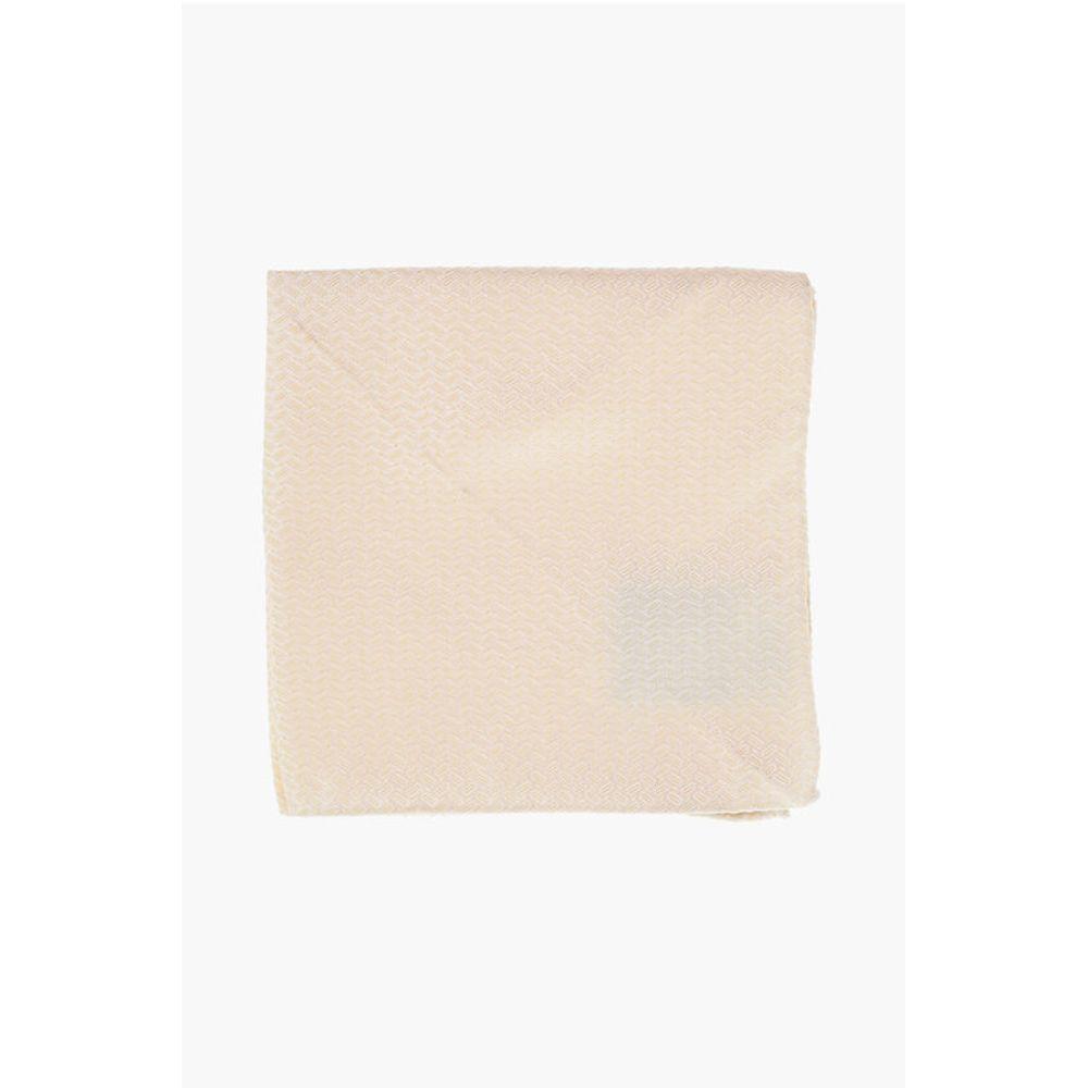 

КОЛЛЕКЦИЯ CC Жаккардовый шелковый нагрудный платок Corneliani, бежевый