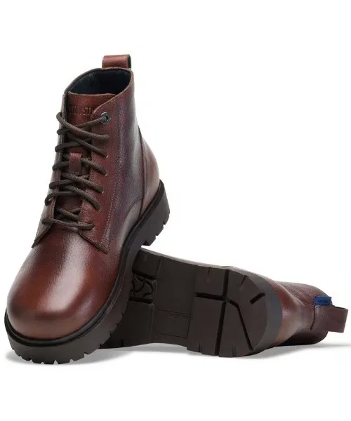 Полуботинки Highwood Lace Mid M Waterproof BIRKENSTOCK на шнуровке коричневые